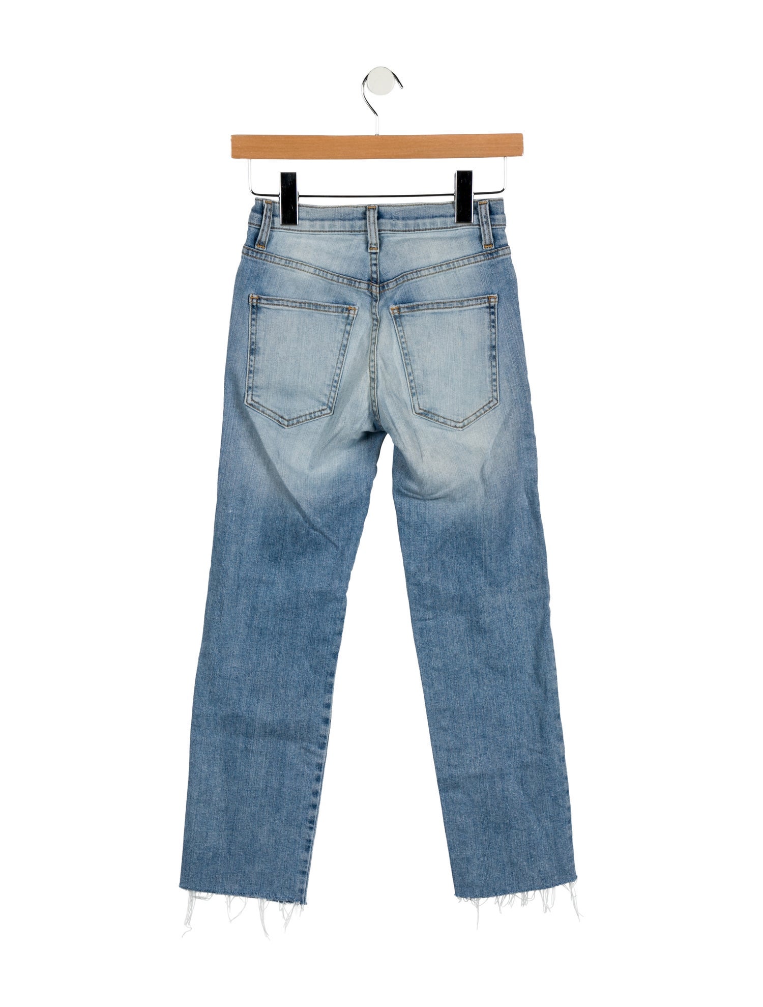 Ramy Brook High-Rise Straight Leg Jeans