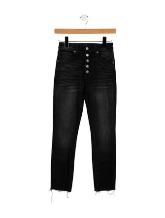 Ramy Brook High-Rise Straight Leg Jeans