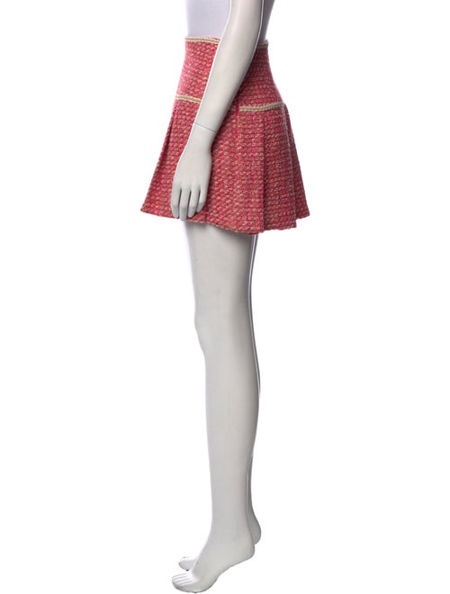 Ramy Brook Tweed Pattern Mini Skirt