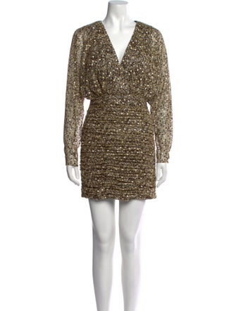 Ramy Brook V-Neck Mini Dress