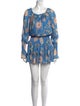 Ramy Brook Floral Print Mini Dress