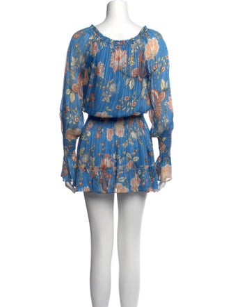 Ramy Brook Floral Print Mini Dress