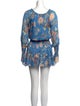 Ramy Brook Floral Print Mini Dress
