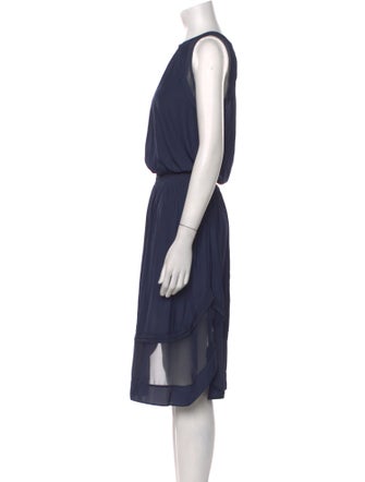 Ramy Brook Crew Neck Midi Length Dress