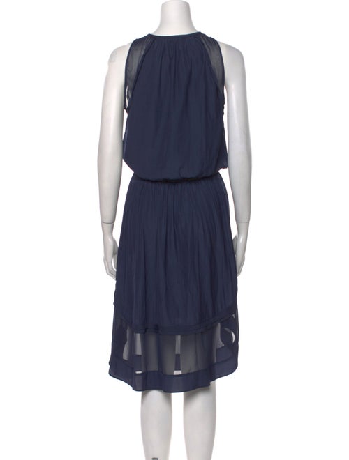 Ramy Brook Crew Neck Midi Length Dress