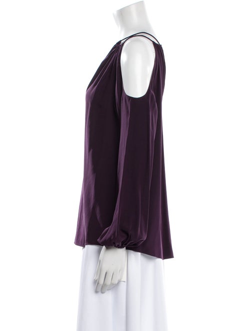 Ramy Brook Silk V-Neck Blouse