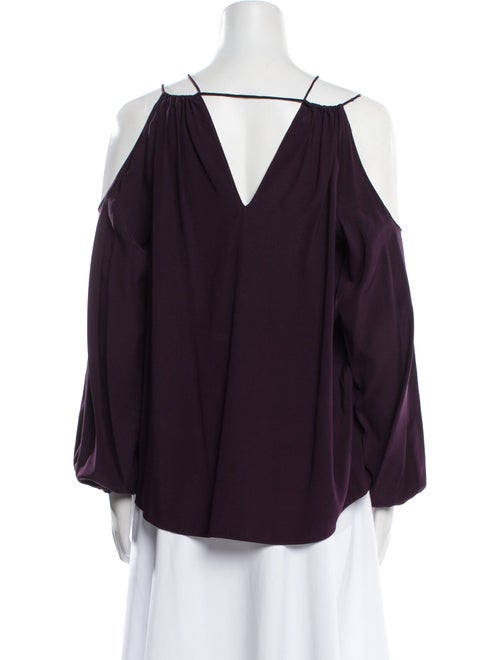 Ramy Brook Silk V-Neck Blouse
