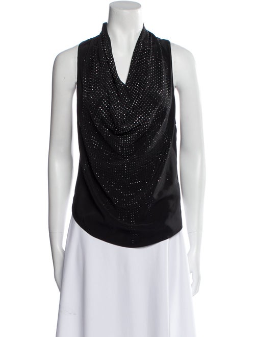 Ramy Brook Silk Cowl Neck Top