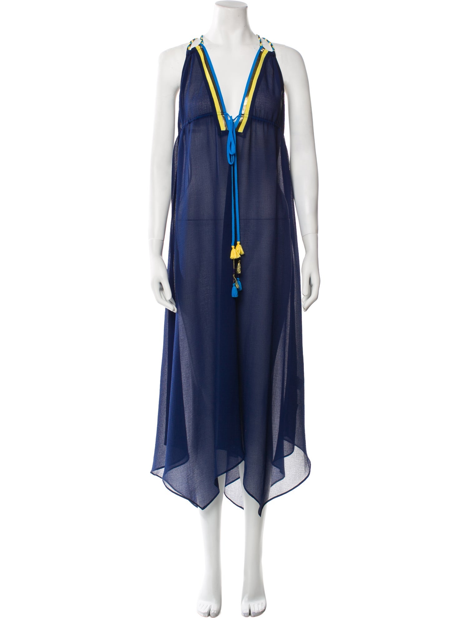 Ramy Brook V-Neck Long Dress