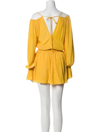 Ramy Brook V-Neck Mini Dress