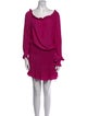 Ramy Brook Cowl Neck Mini Dress