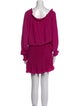 Ramy Brook Cowl Neck Mini Dress