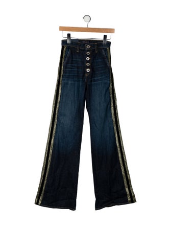 Ramy Brook High-Rise Wide Leg Jeans