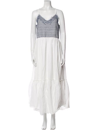 Ramy Brook V-Neck Long Dress