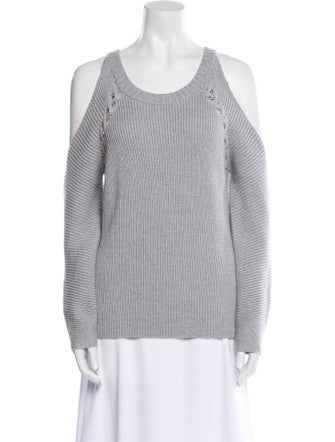Ramy Brook Merino Wool Scoop Neck Sweater