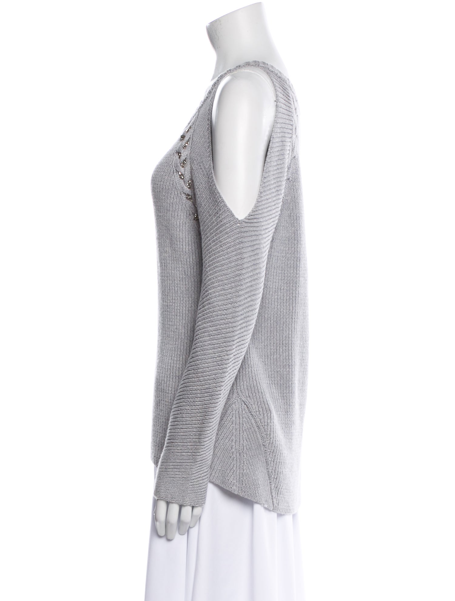 Ramy Brook Merino Wool Scoop Neck Sweater