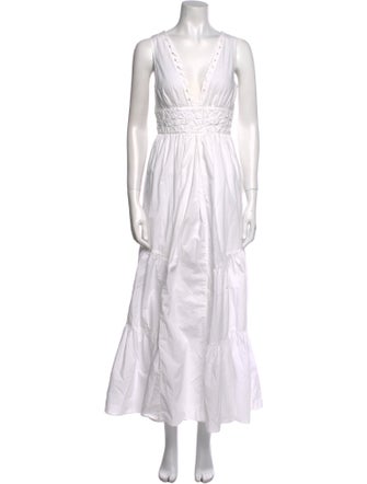 Ramy Brook V-Neck Long Dress