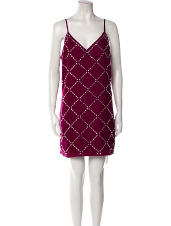 Ramy Brook V-Neck Mini Dress