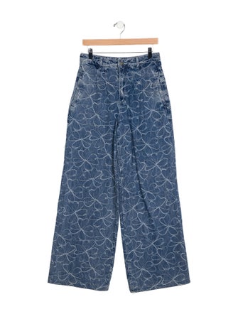 Ramy Brook High-Rise Wide Leg Jeans