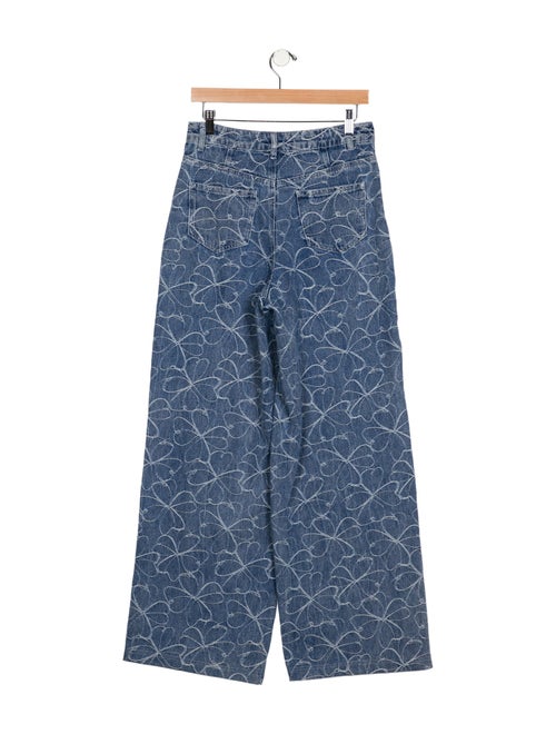 Ramy Brook High-Rise Wide Leg Jeans