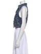 Ramy Brook Paisley Print Sleeveless Crop Top