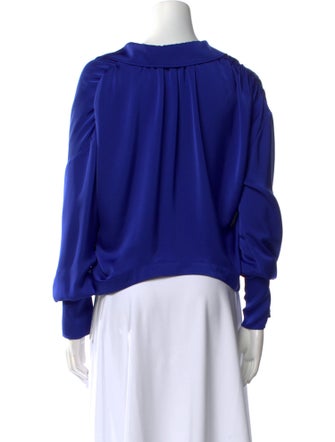 Ramy Brook Long Sleeve Crop Top