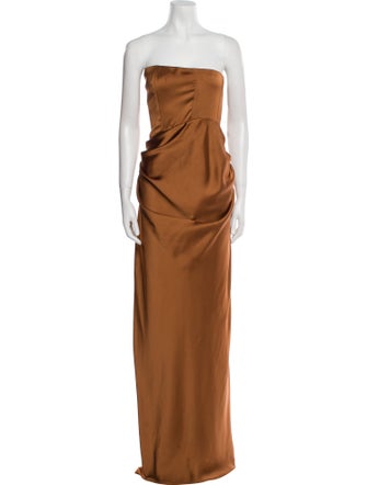 Ramy Brook Strapless Long Dress