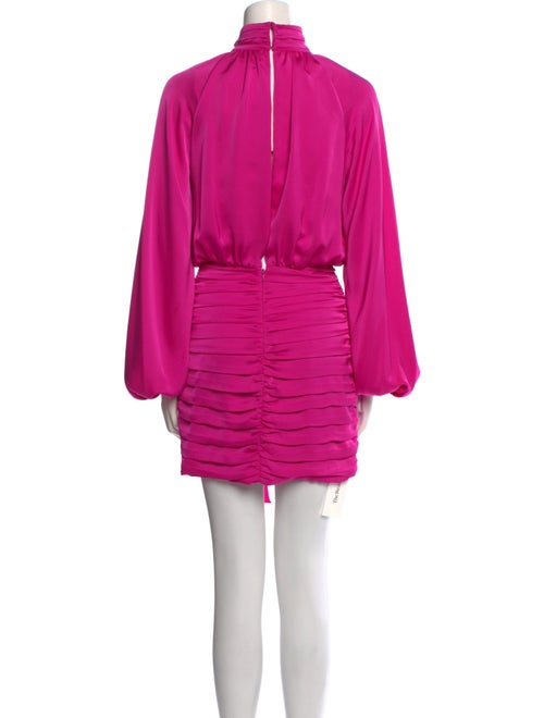 Ramy Brook Mock Neck Mini Dress