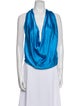 Ramy Brook Silk Cowl Neck Top
