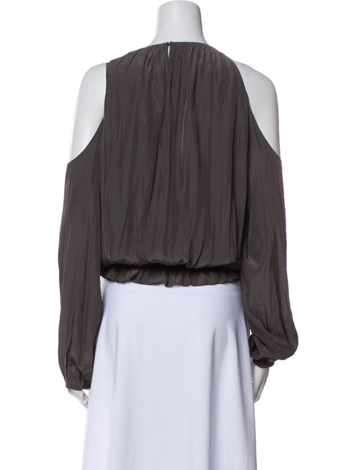 Ramy Brook Off-The-Shoulder Long Sleeve Blouse