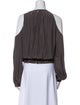 Ramy Brook Off-The-Shoulder Long Sleeve Blouse