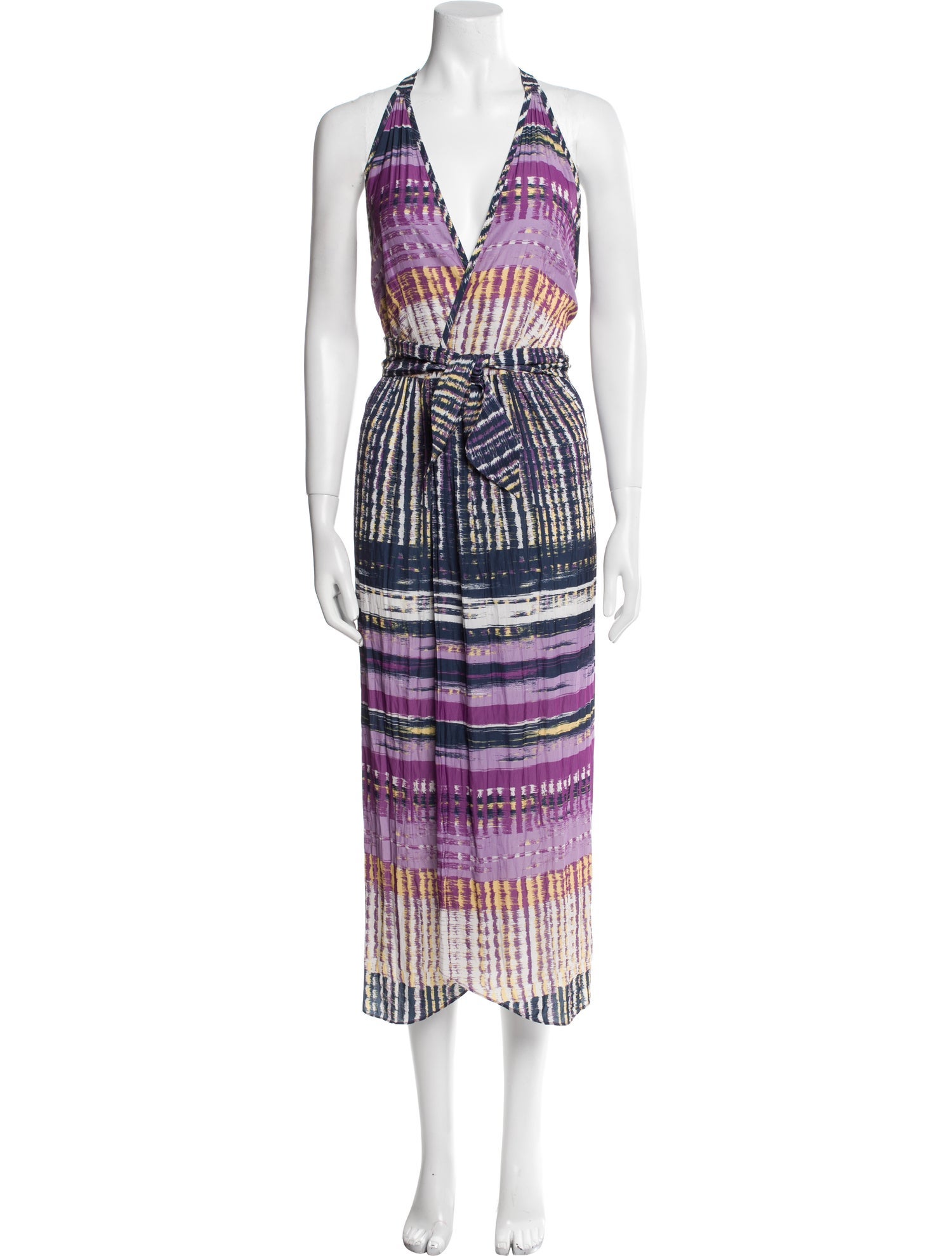 Ramy Brook Striped Long Dress w/ Tags