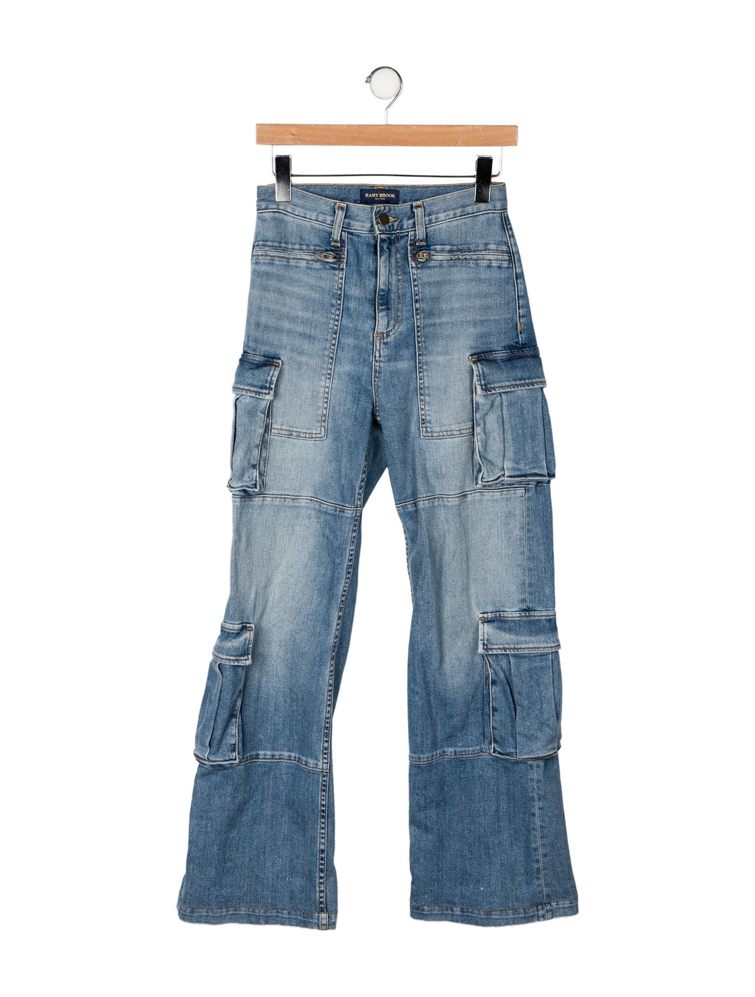 Ramy Brook High-Rise Wide Leg Jeans