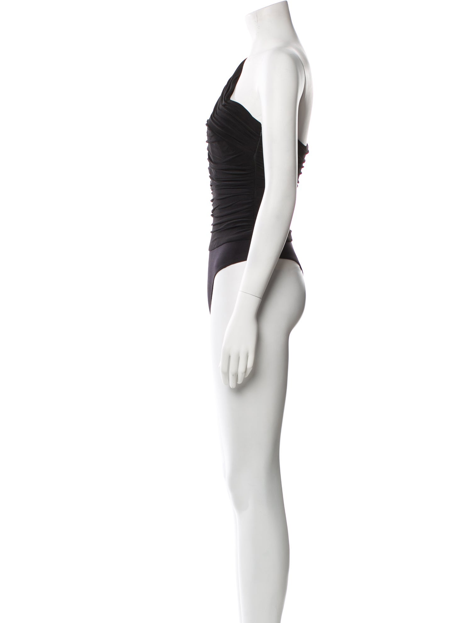 Ramy Brook One-Shoulder Sleeveless Bodysuit