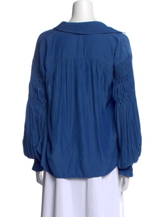 Ramy Brook V-Neck Long Sleeve Blouse