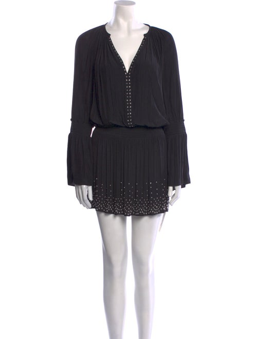 Ramy Brook V-Neck Knee-Length Dress