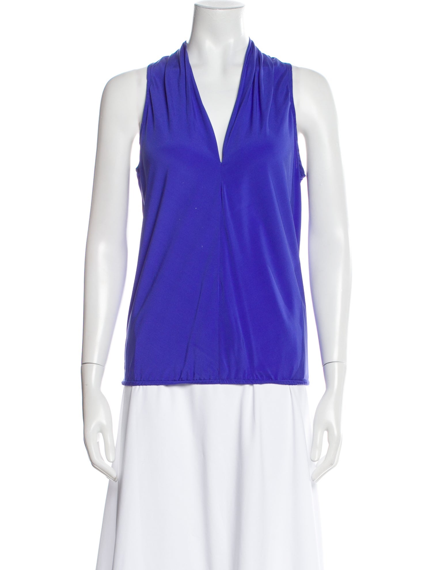 Ramy Brook Silk V-Neck Blouse