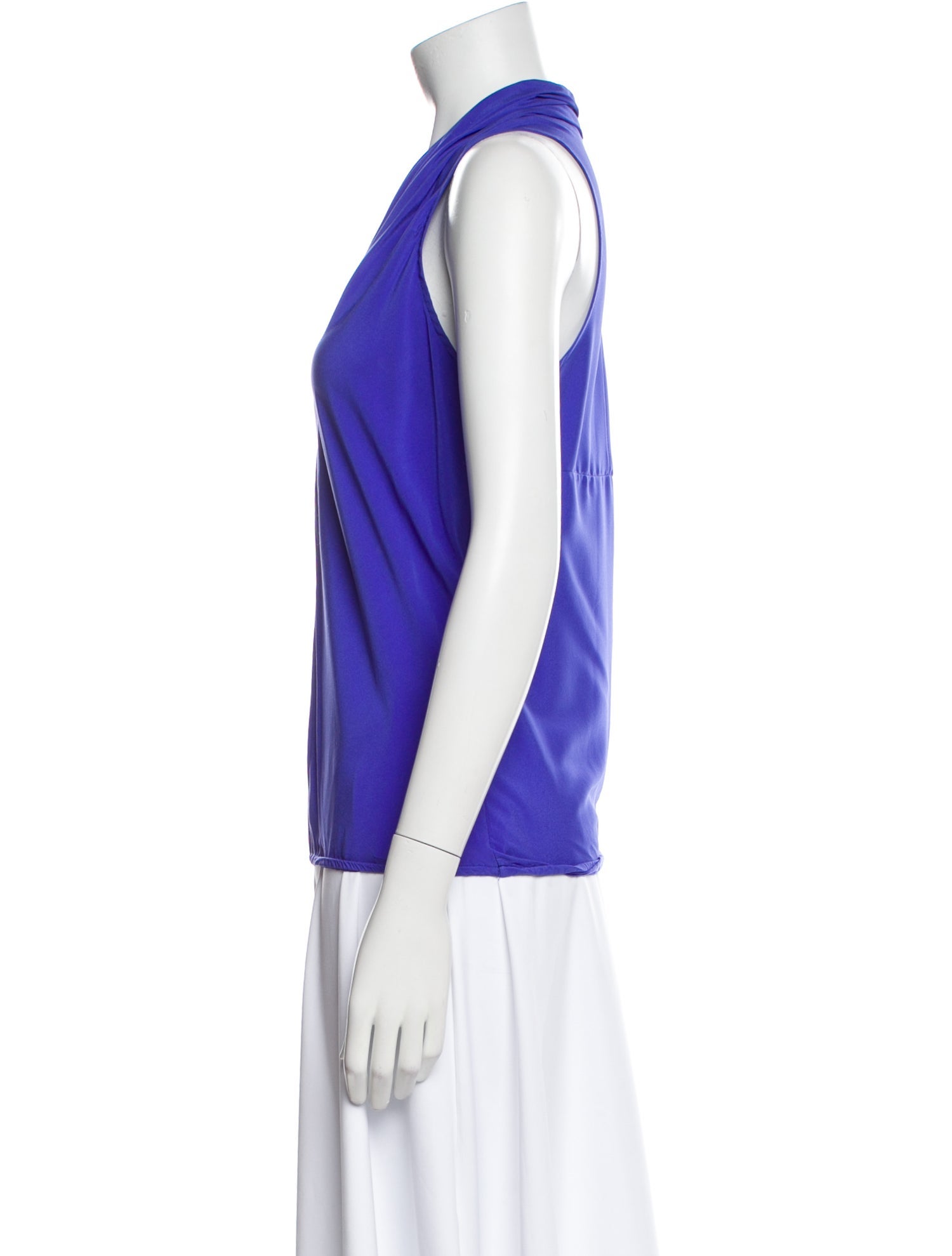 Ramy Brook Silk V-Neck Blouse