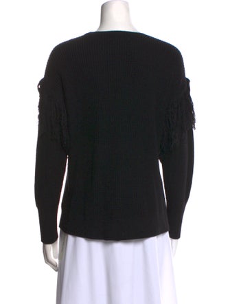 Ramy Brook Nylon Crew Neck Sweater