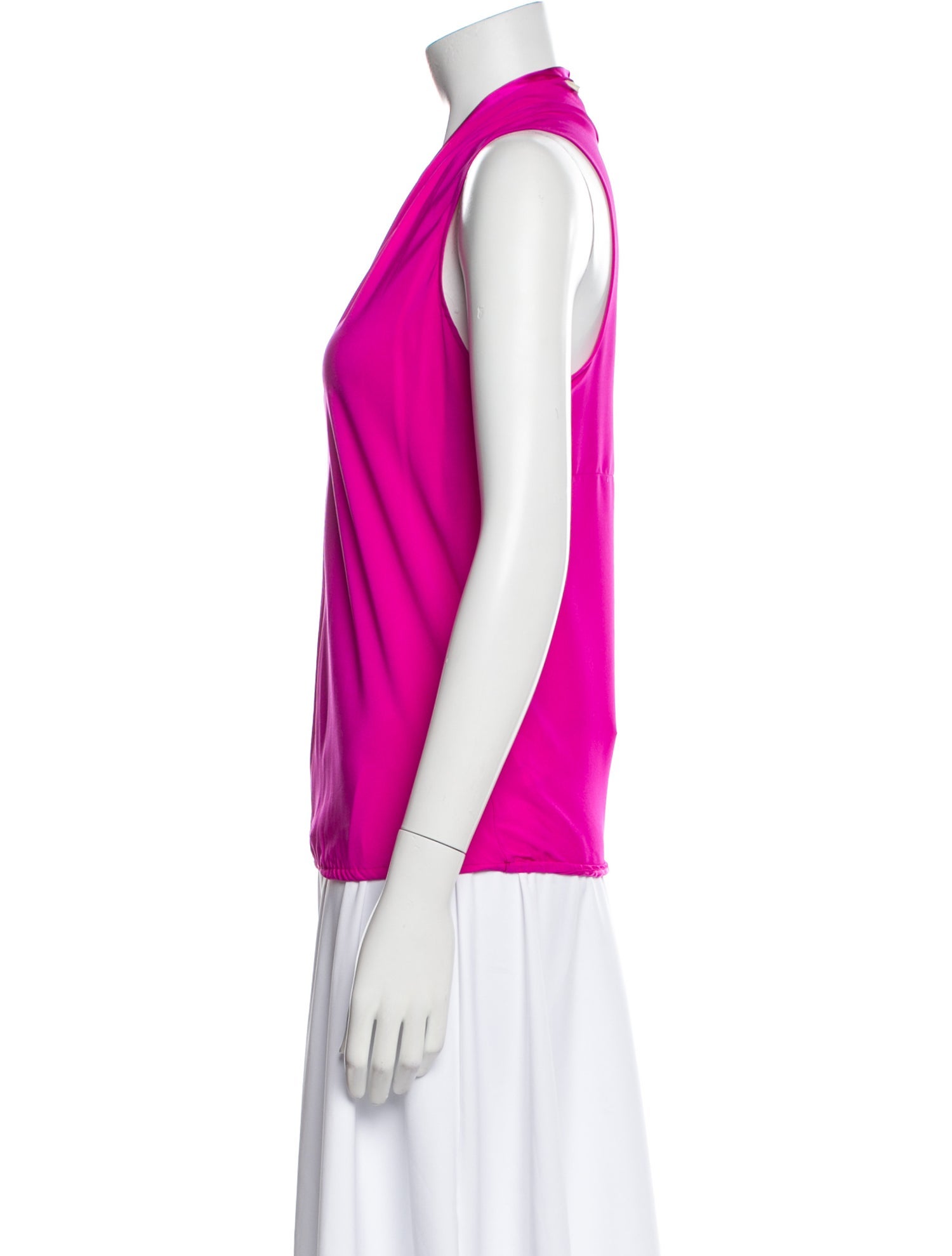 Ramy Brook Silk V-Neck Blouse