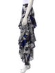 Ramy Brook Floral Print Knee-Length Skirt