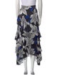Ramy Brook Floral Print Knee-Length Skirt
