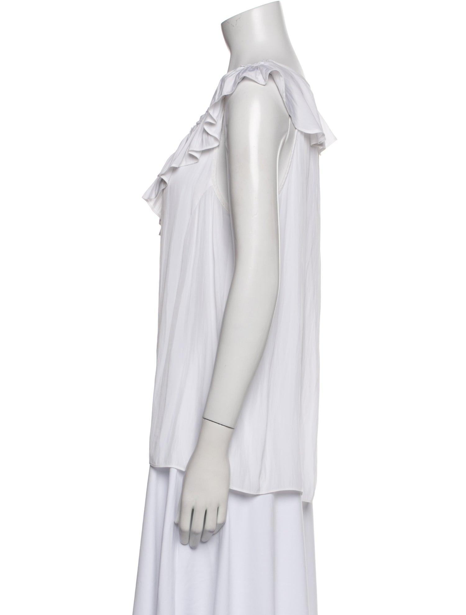 Ramy Brook V-Neck Sleeveless Blouse