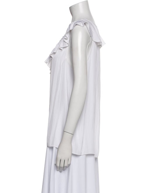 Ramy Brook V-Neck Sleeveless Blouse