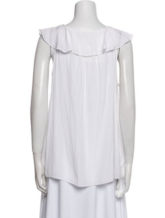 Ramy Brook V-Neck Sleeveless Blouse