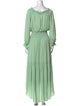 Ramy Brook Bateau Neckline Long Dress