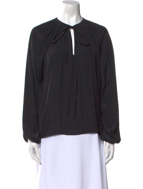 Ramy Brook V-Neck Long Sleeve Blouse