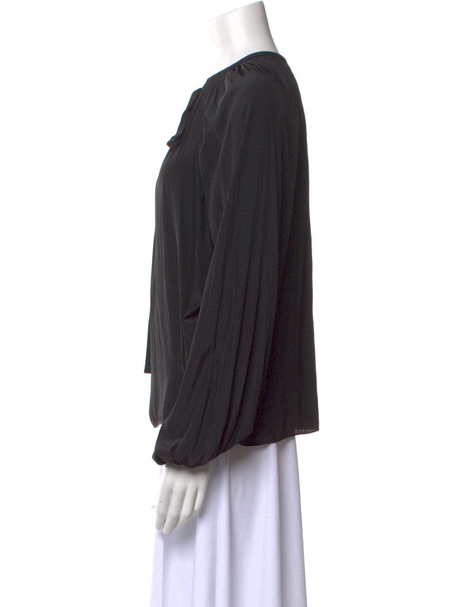 Ramy Brook V-Neck Long Sleeve Blouse