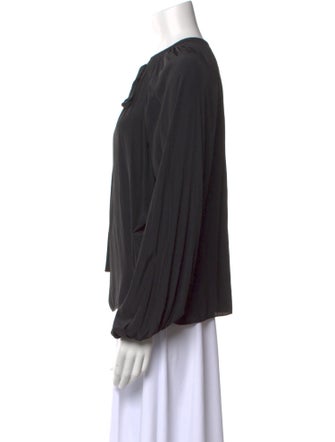 Ramy Brook V-Neck Long Sleeve Blouse