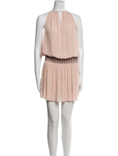 Ramy Brook Crew Neck Mini Dress